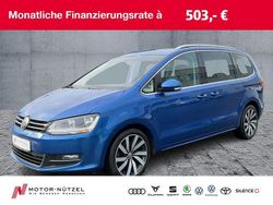 Blau Gebraucht 2018 VW Sharan Highline Van / Kleinbus | 23.930 € (Guter Preis)