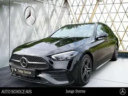 Unilack schwarz Gebraucht 2024 Mercedes C220 AMG Kombi | 43.489 € (Fairer Preis)