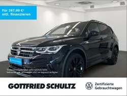 Schwarz Gebraucht 2022 VW Tiguan Allspace R-line SUV | 34.480 € (Fairer Preis)