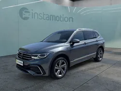 Grau Gebraucht 2022 VW Tiguan Allspace R-line SUV | 40.440 € (Fairer Preis)