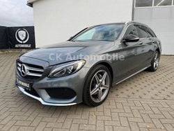 Grau Gebraucht 2017 Mercedes C200 AMG line Kombi | 21.900 € (Fairer Preis)