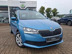 Denimblau metallic Gebraucht 2018 Skoda Fabia Cool Plus Kombi | 11.800 € (Teuer)