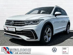 Pure white Gebraucht 2021 VW Tiguan R-line SUV | 32.150 € (Fairer Preis)