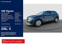 Blau Gebraucht 2021 VW Tiguan Elegance SUV | 32.950 € (Fairer Preis)