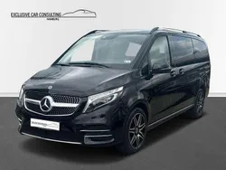 Obsidianschwarz metallic Gebraucht 2022 Mercedes V250 AMG line Van / Kleinbus | 67.990 €