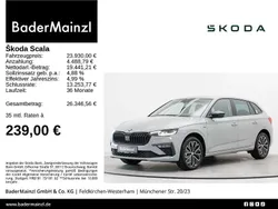 Grau Gebraucht 2024 Skoda Scala Kleinwagen | 23.930 € (Fairer Preis)