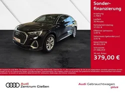 Mythosschwarz metallic Gebraucht 2024 Audi Q3 Sportback S-Line SUV | 40.830 € (Guter Preis)