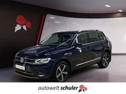 Atlantic blue metallic (metallic) Gebraucht 2017 VW Tiguan Highline SUV | 22.770 € (Guter Preis)