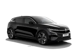 Black pearlschwarz metallic ( Gebraucht 2024 Renault Mégane Iconic Limousine | 39.679 € (Etwas zu teuer)