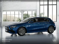 Blau Gebraucht 2024 Mercedes A250 Premium Limousine | 37.890 € (Fairer Preis)