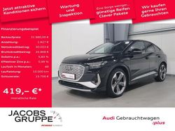 Schwarz Gebraucht 2021 Audi Q4 Sportback e-tron S-Line SUV | 31.980 € (Teuer)