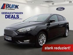 Iridiumschwarz metallic Gebraucht 2018 Ford Focus Titanium Limousine | 15.690 € (Etwas zu teuer)