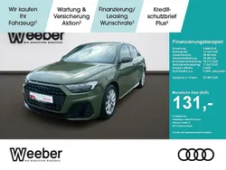 Distriktgrün metallic Gebraucht 2024 Audi A1 Sportback S-Line Kleinwagen | 23.390 € (Superpreis)