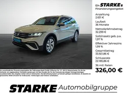 Schwarz (deep black perleffekt) Gebraucht 2023 VW Tiguan Allspace Life SUV | 34.950 € (Guter Preis)