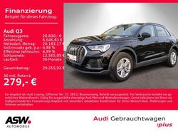 Mythosschwarz metallic Gebraucht 2022 Audi Q3 Performance SUV | 26.830 € (Guter Preis)