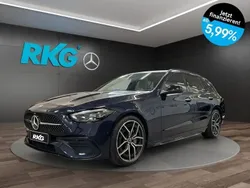 Blau Gebraucht 2022 Mercedes C300 AMG Limousine | 38.860 € (Fairer Preis)