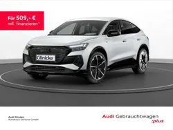 Weiß Gebraucht 2025 Audi Q4 Sportback e-tron S-Line SUV | 51.480 €