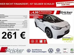 Gletscherweiß metallic schwar Gebraucht 2020 VW ID.3 Pro Kleinwagen | 21.950 € (Fairer Preis)