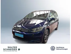 Atlantik blue metallic Gebraucht 2020 VW Touran United Van / Kleinbus | 25.950 € (Fairer Preis)