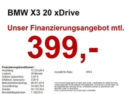 Schwarz Neu 2025 BMW X3 M Sport SUV | 60.690 €