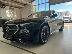 Schwarz Gebraucht 2024 Mercedes E220 AMG Limousine | 53.900 € (Fairer Preis)