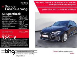 Schwarz Gebraucht 2022 Audi A3 Sportback e-tron S-Line Kleinwagen | 28.930 € (Fairer Preis)