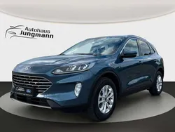 Chromablau metallic Gebraucht 2021 Ford Kuga Titanium SUV | 21.990 € (Superpreis)