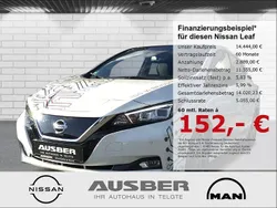Weiss Gebraucht 2019 Nissan Leaf Tekna Kleinwagen | 14.444 € (Fairer Preis)