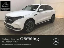 Weiß Gebraucht 2023 Mercedes EQC400 AMG SUV | 52.599 € (Teuer)