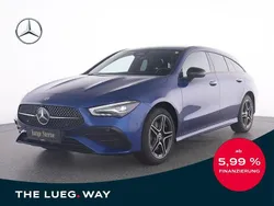 Blau Gebraucht 2024 Mercedes CLA250e Shooting Brake AMG Kombi | 39.445 € (Teuer)