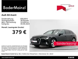 Mythosschwarz metallic Gebraucht 2024 Audi A6 Advanced Plus Kombi | 46.230 €