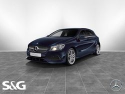 Cavansitblau metallic Gebraucht 2017 Mercedes A220 AMG Limousine | 21.377 € (Fairer Preis)