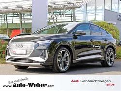 Schwarz Gebraucht 2022 Audi Q4 Sportback e-tron S-Line SUV | 36.880 € (Fairer Preis)