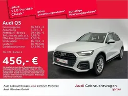 Gletscherweiß metallic Gebraucht 2021 Audi Q5 Design SUV | 36.833 € (Etwas zu teuer)