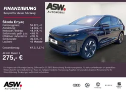 Schwarz Neu 2025 Skoda Enyaq iV RS SUV | 59.125 € (Fairer Preis)
