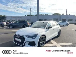 Gletscherweiß metallic Gebraucht 2024 Audi A3 S-Line | 36.479 € (Guter Preis)