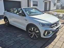 Weiß Gebraucht 2022 VW T-Roc Cabriolet R-line Cabrio | 29.500 € (Fairer Preis)