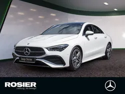 Weiß Gebraucht 2025 Mercedes CLA220 AMG line Limousine | 51.990 €