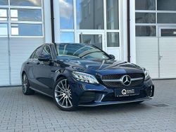 Blau Gebraucht 2021 Mercedes C300 AMG Limousine | 35.490 € (Fairer Preis)