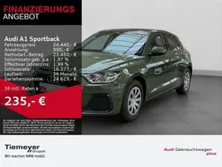 Grün Gebraucht 2024 Audi A1 Sportback Advanced Kleinwagen | 24.240 € (Superpreis)
