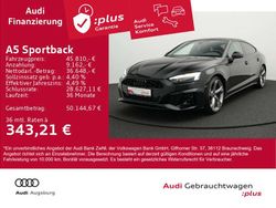 Mythosschwarz metallic Gebraucht 2024 Audi A5 S-Line Coupé | 45.810 € (Guter Preis)
