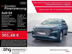 Geysirblau metallic Gebraucht 2022 Audi Q4 e-tron Ambiente SUV | 25.920 € (Superpreis)