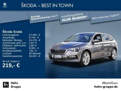 Graphitegrau metallic met.graphitegrau metallic met. Gebraucht 2022 Skoda Scala Ambition Kleinwagen | 22.480 € (Teuer)