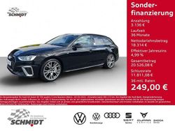 Schwarz Gebraucht 2022 Audi A4 S-Line Kombi | 21.450 € (Superpreis)