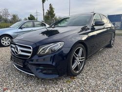 Cavansitblau metalliclack Gebraucht 2017 Mercedes E220 AMG line Limousine | 17.490 € (Fairer Preis)