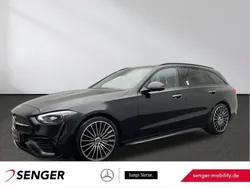 Schwarz Gebraucht 2024 Mercedes C300 AMG Limousine | 46.790 € (Fairer Preis)