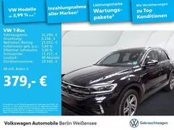 Schwarz Gebraucht 2024 VW T-Roc R-line SUV | 31.290 € (Fairer Preis)