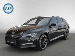 Schwarz (schwarzmagic perleffekt) Gebraucht 2021 Skoda Superb SportLine Kombi | 27.390 € (Fairer Preis)