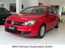 Rot Gebraucht 2009 VW Golf VI Trendline Limousine | 2.975 € (Fairer Preis)