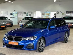 Portimao blau metallic Gebraucht 2021 BMW 320 M Sport Kombi | 32.390 € (Fairer Preis)